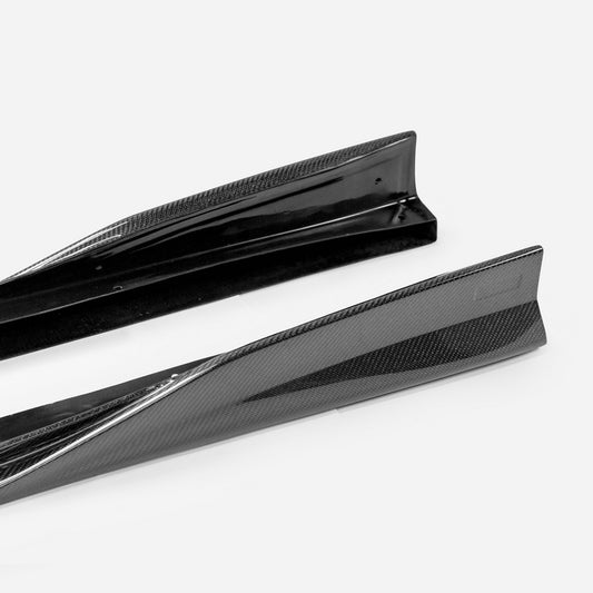 Toyota GR Yaris GXPA16 2020-ON with Aftermarket Parts - VRS Style Side Skirts Carbon Fiber from EPR USA