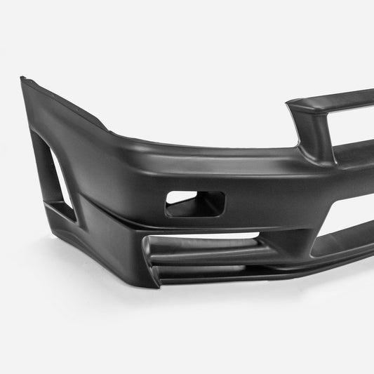 Nissan R34 GTR Base Nismo Z Tune S Tune R Tune V-Spec Tune Nur 1999 2000 2001 2002 2003 2004 with Aftermarket Parts - Z Tune Style Front Bumper PP from EP Racing