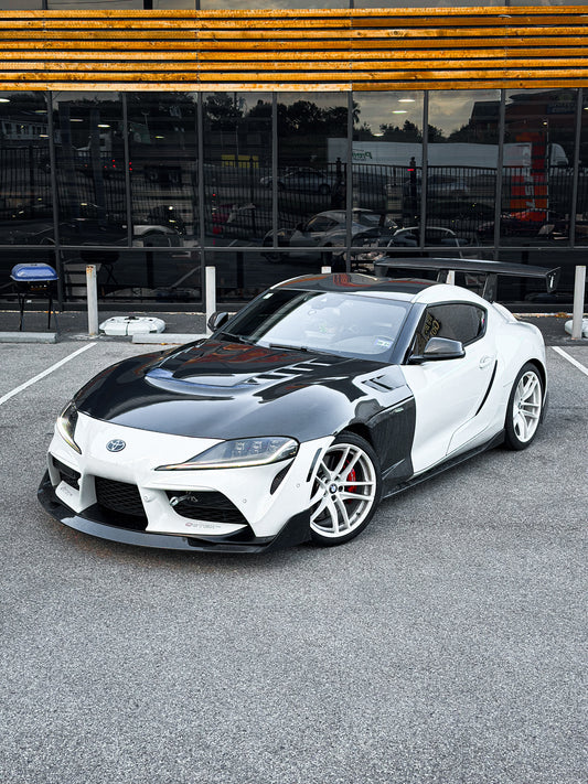 Aero Republic Carbon Fiber Front Fender Replacement EVS Style 2020 2021 2022 Toyota Supra A90 A91