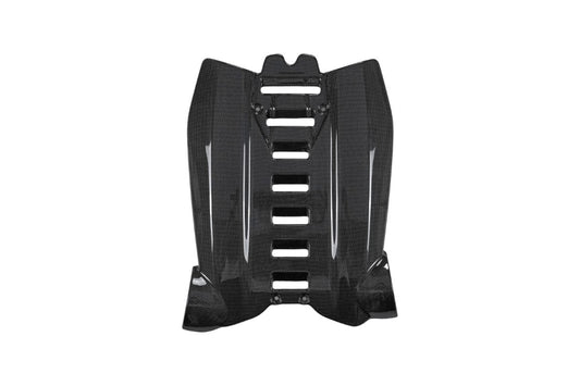 Ferrari 488 GTB & Spider 2016 2017 2018 2019 2020 with Aftermarket Parts - OEM 1:1 Style Engine Cover Dry Pre-preg Carbon Fiber from Aero Republic