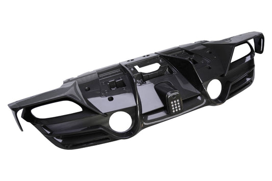 Ferrari F8 Tributo Spider 2020 2021 2022 2023 with Aftermarket Parts - M Style Side Skirts Carbon Fiber / FRP from Aero Republic