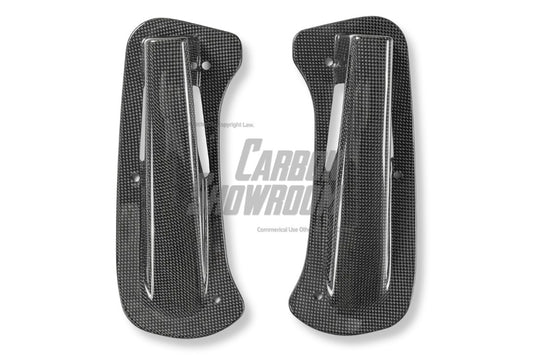 Ferrari SF90 Stradale & Spider 2021 2022 2023 2024 2025 with Aftermarket Parts - OEM 1:1 Style Replacement Engine Bay Cooling Duct Trim Dry Pre-preg Carbon Fiber from Aero Republic