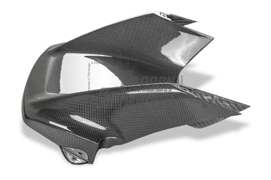 Ferrari SF90 Stradale & Spider 2021 2022 2023 2024 2025 with Aftermarket Parts - OEM 1:1 Style Replacement Front Center Intake Trim Pre-preg Carbon Fiber from Aero Republic