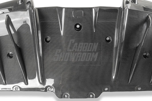 Ferrari SF90 Stradale & Spider 2021 2022 2023 2024 2025 with Aftermarket Parts - OEM 1:1 Style Replacement Rear Diffuser Pre-preg Carbon Fiber from Aero Republic