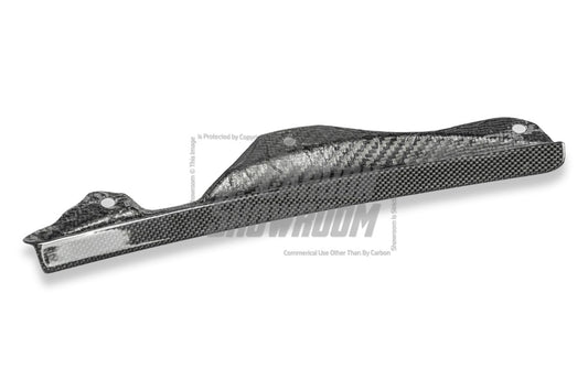 Ferrari SF90 Stradale & Spider 2021 2022 2023 2024 2025 with Aftermarket Parts - OEM 1:1 Style Replacement Front Bumper Corner Small Trim Pre-preg Carbon Fiber from Aero Republic