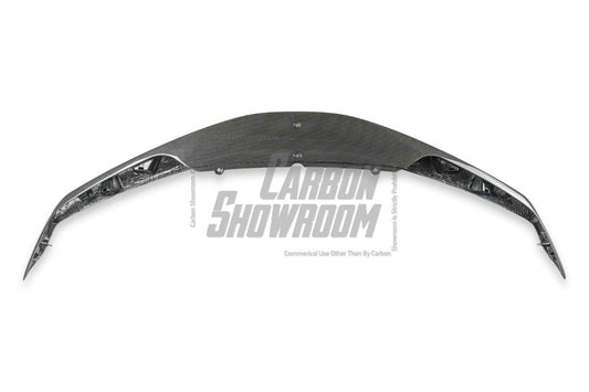 Ferrari SF90 Stradale Spider 2021 2022 2023 2024 2025 with Aftermarket Parts - OEM 1:1 Style Replacement Front Lip Pre-preg Carbon Fiber from Aero Republic
