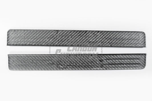Ferrari SF90 Stradale & Spider 2021 2022 2023 2024 2025 with Aftermarket Parts - OEM 1:1 Style Door Sills Dry Pre-preg Carbon Fiber from Aero Republic