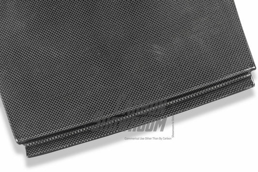 Ferrari SF90 Stradale & Spider 2021 2022 2023 2024 2025 with Aftermarket Parts - OEM 1:1 Style Replacement Engine Bay Center Surround Pre-preg Carbon Fiber from Aero Republic