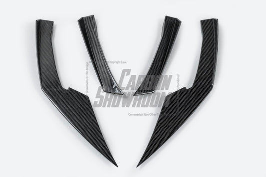 BMW M3 G80 G81 & M4 G82 G83 2021-ON with Aftermarket Parts - Front Canards Pre-preg Carbon Fiber from VTEN