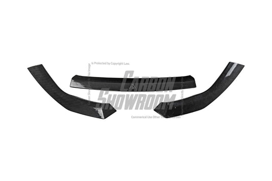 Audi RS3 8Y 2022 2023 2024 with Aftermarket Parts - V1 Front Lip Splitter Pre-preg Carbon Fiber from Future Design