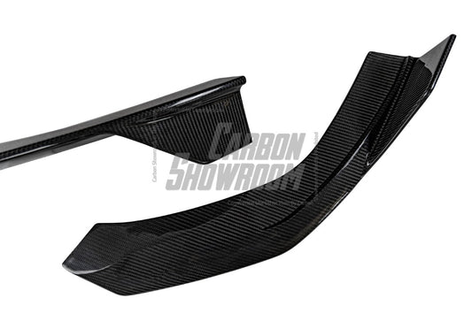 Audi RS3 8Y 2022 2023 2024 with Aftermarket Parts - V1 Front Lip Splitter Pre-preg Carbon Fiber from Future Design