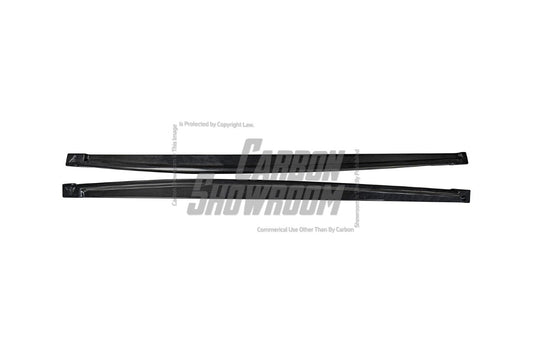 Audi RS3 8Y 2022 2023 2024 with Aftermarket Parts - V1 Side Skirts Pre-preg Carbon Fiber from Future Design