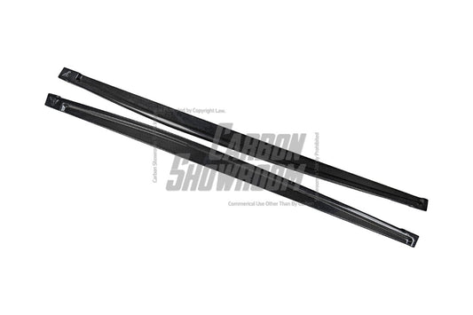 Audi RS3 8Y 2022 2023 2024 with Aftermarket Parts - V1 Side Skirts Pre-preg Carbon Fiber from Future Design