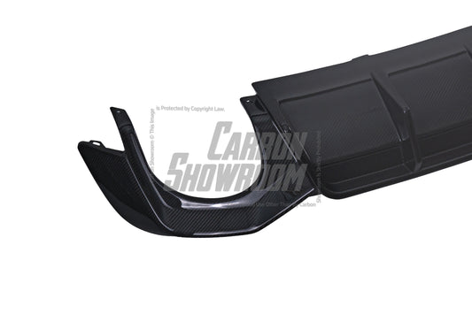 Future Design Carbon Fiber REAR DIFFUSER & REAR CANARDS - "Blaze kit" for Audi RS5 B9 2017-2019 - Performance SpeedShop