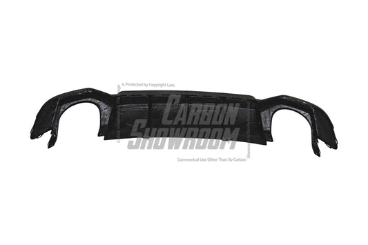 Future Design Carbon Fiber REAR DIFFUSER & REAR CANARDS - "Blaze kit" for Audi RS5 B9 2017-2019 - Performance SpeedShop