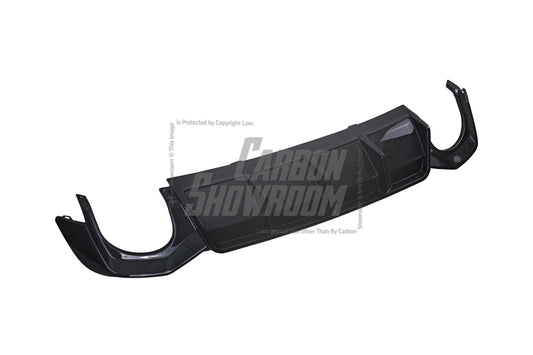 Future Design Carbon Fiber REAR DIFFUSER & REAR CANARDS - "Blaze kit" for Audi RS5 B9 2017-2019 - Performance SpeedShop