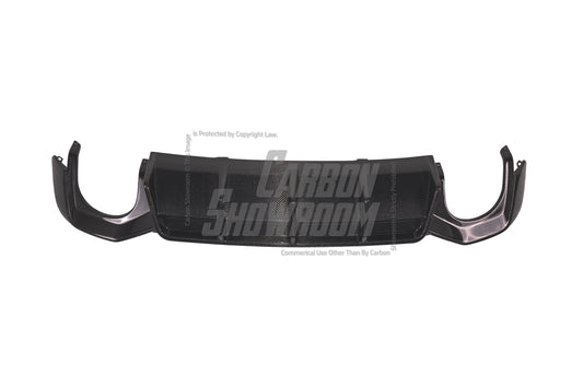 Future Design Carbon Fiber REAR DIFFUSER & REAR CANARDS - "Blaze kit" for Audi RS5 B9 2017-2019 - Performance SpeedShop