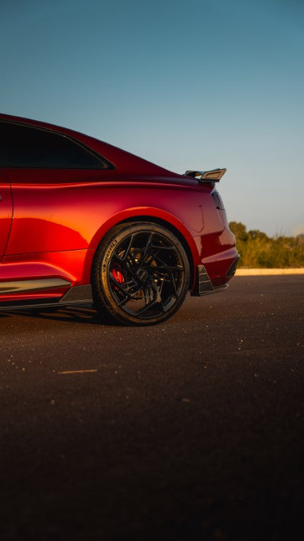 Audi RS7 C7 2014 2015 2016 2017 2018 with Aftermarket Parts - Rear Wing Spoiler Carbon Fiber / FRP from Future Design