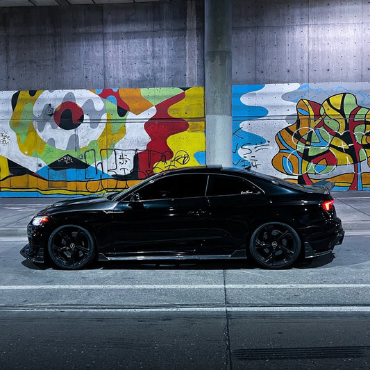 Future Design Carbon Fiber SIDE SKIRTS - "Blaze kit" for Audi RS5 B9 2 Door 2017-2019 - Performance SpeedShop