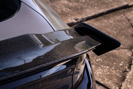 Audi A5 S5 RS5 B9 B9.5 2017-ON with Aftermarket Parts - Rear Wing Spoiler Carbon Fiber / FRP from Future Design