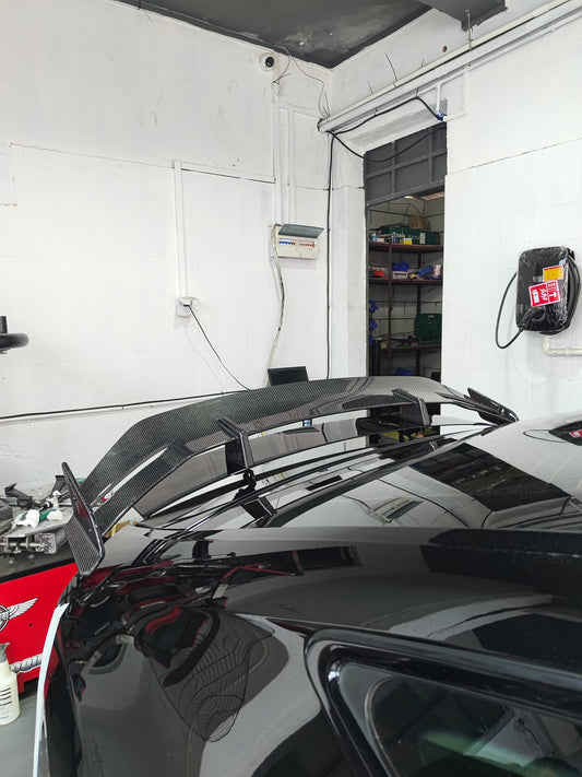 Audi RS7 C7 2014 2015 2016 2017 2018 with Aftermarket Parts - Rear Wing Spoiler Carbon Fiber / FRP from Future Design