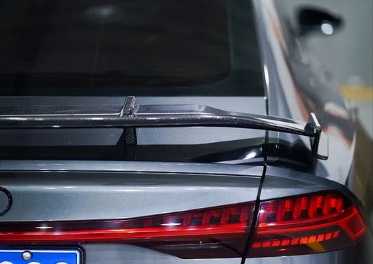 Audi RS7 C7 2014 2015 2016 2017 2018 with Aftermarket Parts - Rear Wing Spoiler Carbon Fiber / FRP from Future Design