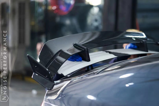 Audi RS7 C7 2014 2015 2016 2017 2018 with Aftermarket Parts - Rear Wing Spoiler Carbon Fiber / FRP from Future Design
