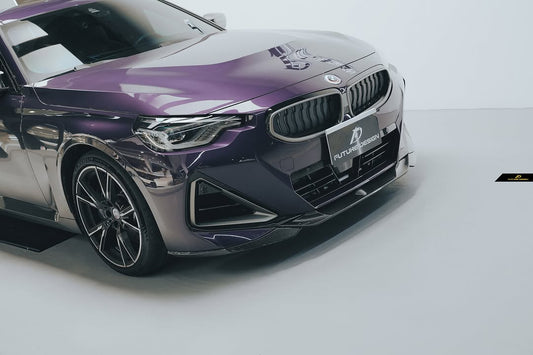 Future Design FD Carbon Fiber FRONT SPLITTER for 2 Series G42 230i M240i 2022-ON - Performance SpeedShop