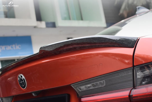 Future Design FD Carbon Fiber Rear Spoiler for BMW G20 / G21 3 Series & M3 G80 2019-ON - Performance SpeedShop