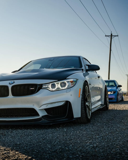 Future Design Carbon Lower Front Vent Cover Carbon Fiber for BMW F80 F82 F83 M3 M4 - Performance SpeedShop
