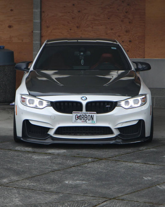 Future Design Carbon Lower Front Vent Cover Carbon Fiber for BMW F80 F82 F83 M3 M4 - Performance SpeedShop
