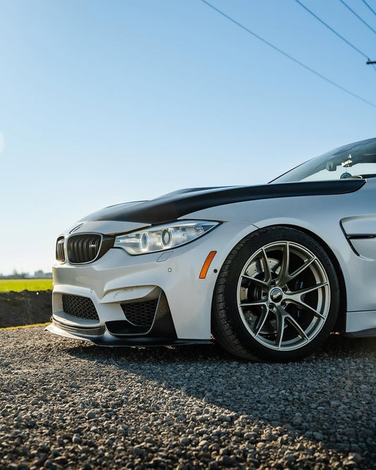 Future Design Carbon Lower Front Vent Cover Carbon Fiber for BMW F80 F82 F83 M3 M4 - Performance SpeedShop
