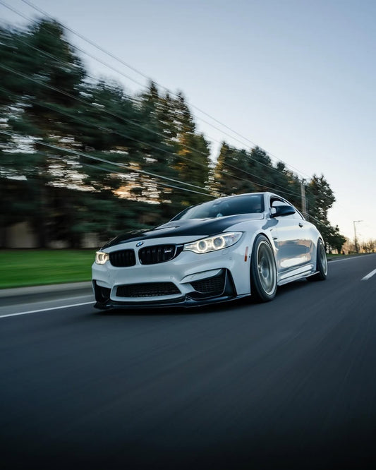 Future Design Carbon Lower Front Vent Cover Carbon Fiber for BMW F80 F82 F83 M3 M4 - Performance SpeedShop