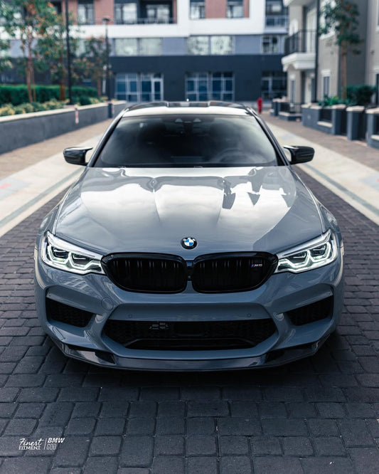 Future Design BMW M5 F90 2017-ON FRONT LIP SPLITTER Carbon Fiber