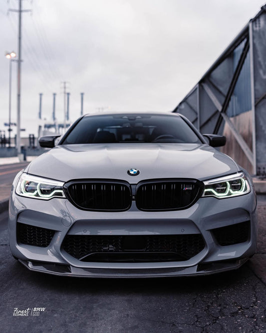 Future Design BMW M5 F90 2017-ON FRONT LIP SPLITTER Carbon Fiber