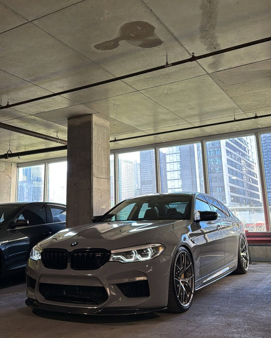 Future Design BMW M5 F90 2017-ON FRONT LIP SPLITTER Carbon Fiber
