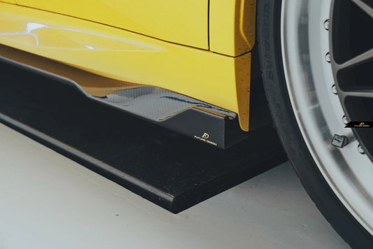 BMW X2 IX2 M35i sDrive28i xDrive28i U10 (with M-Sport bumper) 2024-ON with Aftermarket Parts - Side Skirts Pre-preg Carbon Fiber / FRP from Future Design