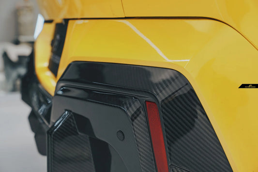 BMW X2 IX2 sDrive28i xDrive28i U10 (with M-Sport bumper) 2024-ON with Aftermarket Parts - Rear Diffuser Pre-preg Carbon Fiber / FRP from Future Design