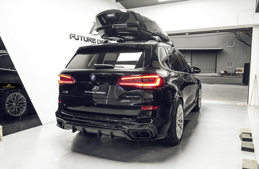 Future Design FD Carbon Fiber REAR DIFFUSER for BMW X5 G05 2019-ON - Performance SpeedShop
