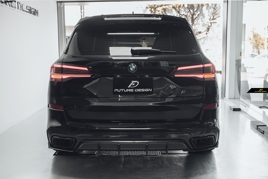 Future Design FD Carbon Fiber REAR DIFFUSER for BMW X5 G05 2019-ON - Performance SpeedShop