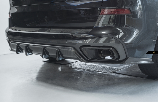Future Design FD Carbon Fiber REAR DIFFUSER for BMW X5 G05 2019-ON - Performance SpeedShop