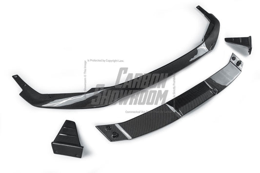 Future Design Blaze Carbon Fiber FRONT LIP SPLITTER for Audi RS6 RS7 C8 2020-ON - Performance SpeedShop