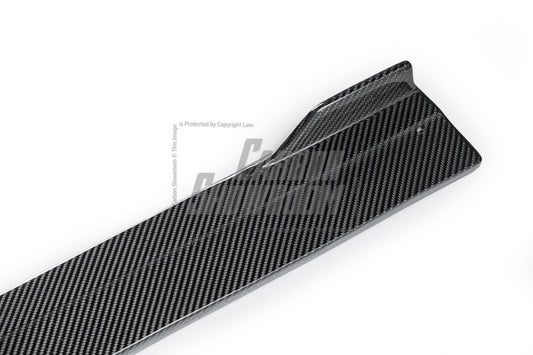 Future Design Carbon FD GT Carbon Fiber Side Skirts for 2020-ON C118 CLA45 CLA35 CLA250 - Performance SpeedShop