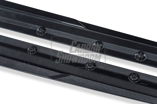 Future Design Carbon FD GT Carbon Fiber Side Skirts for BMW G14 G15 8 Series 840i 850i - Performance SpeedShop