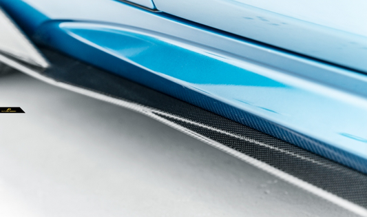 BMW M2 / M2C F87 2016 2017 2018 2019 2020 2021 with Aftermarket Parts - FDGT Side Skirts Carbon Fiber / FRP