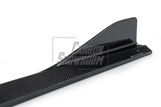 Future Design Carbon Fiber FD SIDE SKIRTS for W206 C300 C43 C63 Sedan 2021-ON - Performance SpeedShop