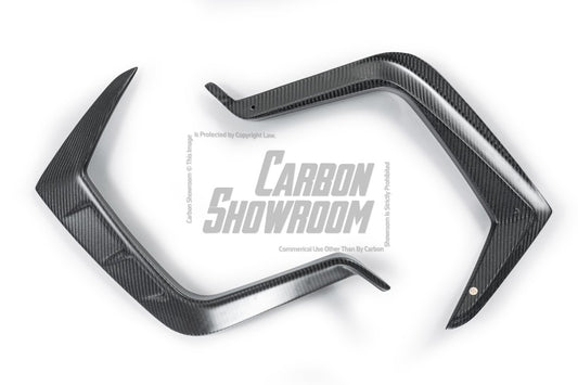 Future Design Carbon Fiber FRONT GRILL SIDE OVERLAY TRIM - "Blaze kit" for Audi RS5 B9.5 2020-2022 - Performance SpeedShop