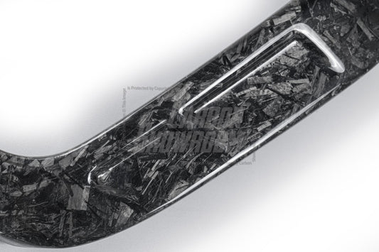 Future Design Carbon Fiber FRONT GRILL SIDE OVERLAY TRIM - "Blaze kit" for Audi RS5 B9 2017-2019 - Performance SpeedShop