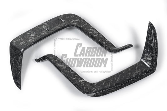 Future Design Carbon Fiber FRONT GRILL SIDE OVERLAY TRIM - "Blaze kit" for Audi RS5 B9 2017-2019 - Performance SpeedShop