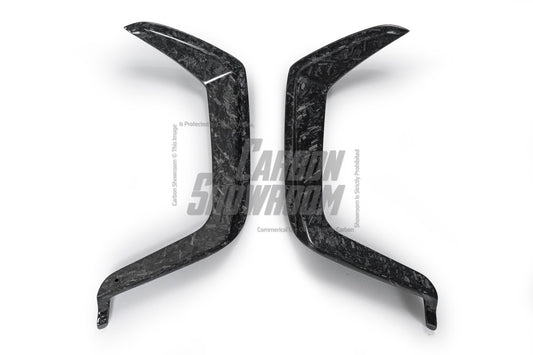 Future Design Carbon Fiber FRONT GRILL SIDE OVERLAY TRIM - "Blaze kit" for Audi RS5 B9 2017-2019 - Performance SpeedShop